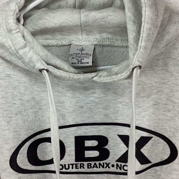 OBX Outer Banks NC Men’s Size X-Lg. Hooded Sweatshirt. - Picture 2 of 8
